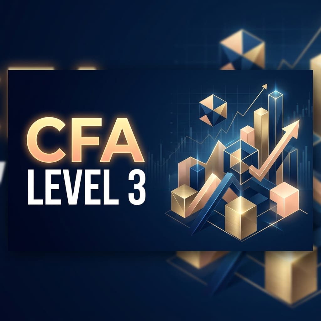 CFA Level 3 (Common Core + Portfolio Management) + FRM Part 1