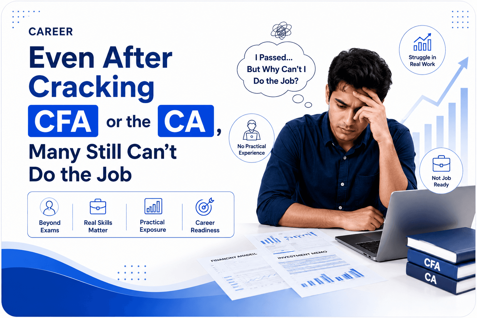 Why CFA and CA Qualified Professionals Still Struggle With Practical Finance Work 