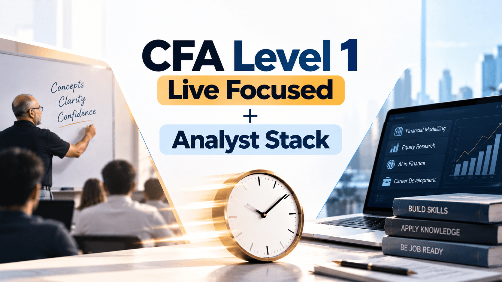 CFA Level 1 Live Focused + Analyst Stack