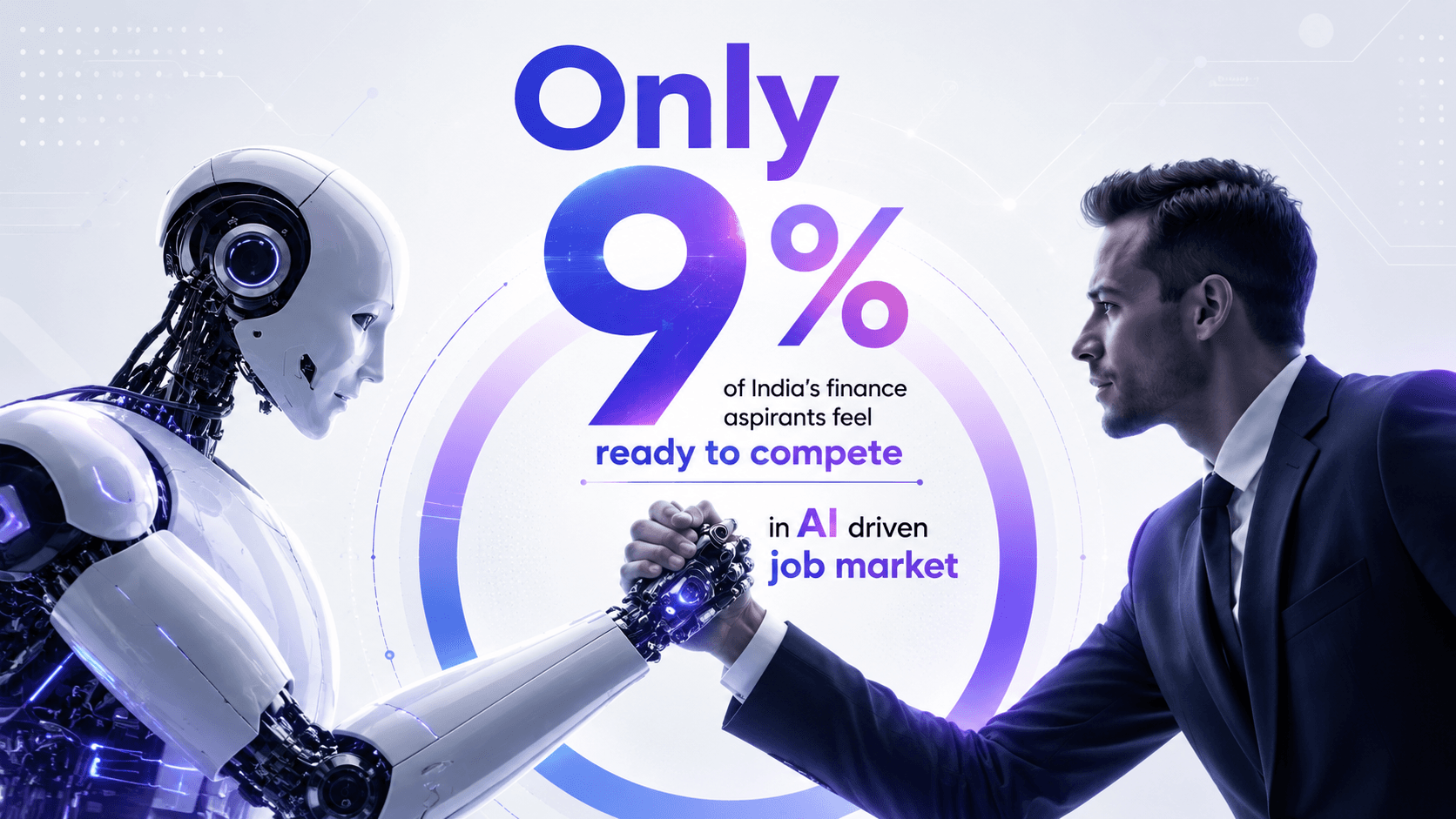 Only 9% of India's finance aspirants feel ready to compete in AI driven job market